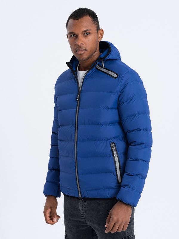 Ombre Ombre Men's winter quilted jacket