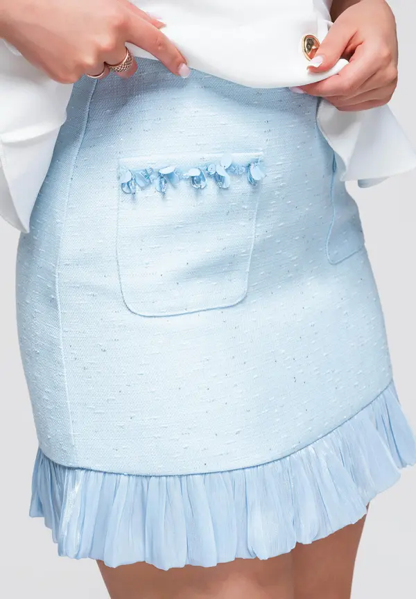 Ombre Ombre mini krilo z visokim pasom