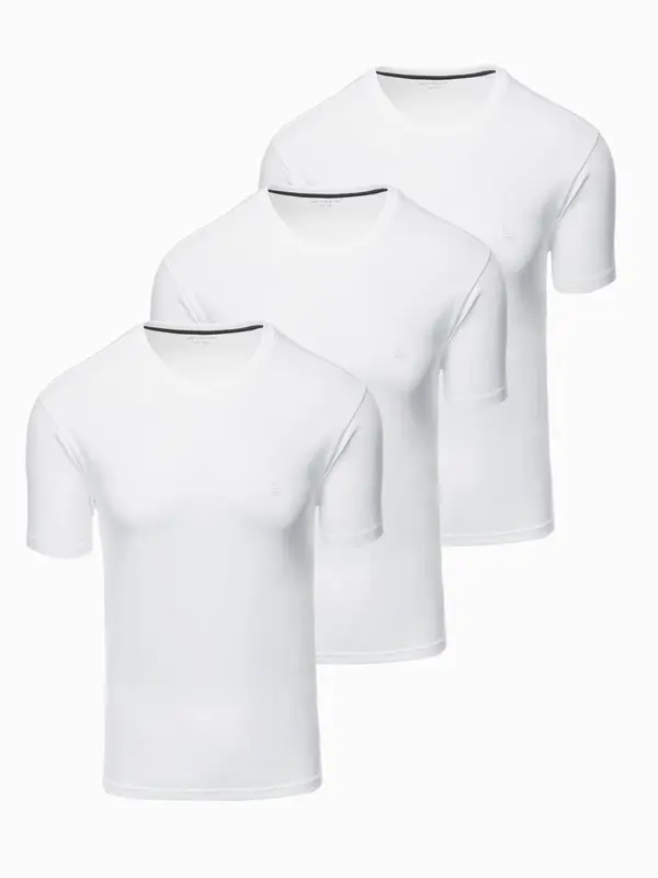 Ombre Ombre Set of men's t-shirts with round neckline