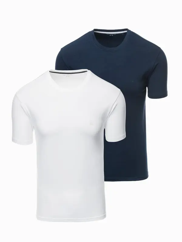 Ombre Ombre Set of men's t-shirts with round neckline