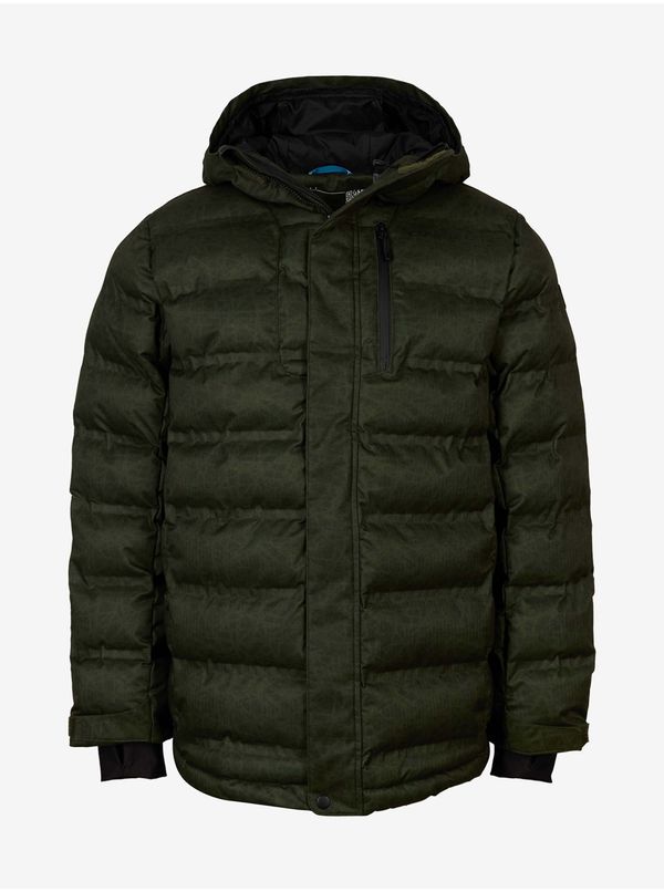 O'Neill ONeill Men's Dark Green Quilted Winter Jacket O'Neill Mountain - Men