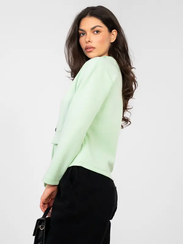 Italy Moda Oprijet blazer v barvi mete