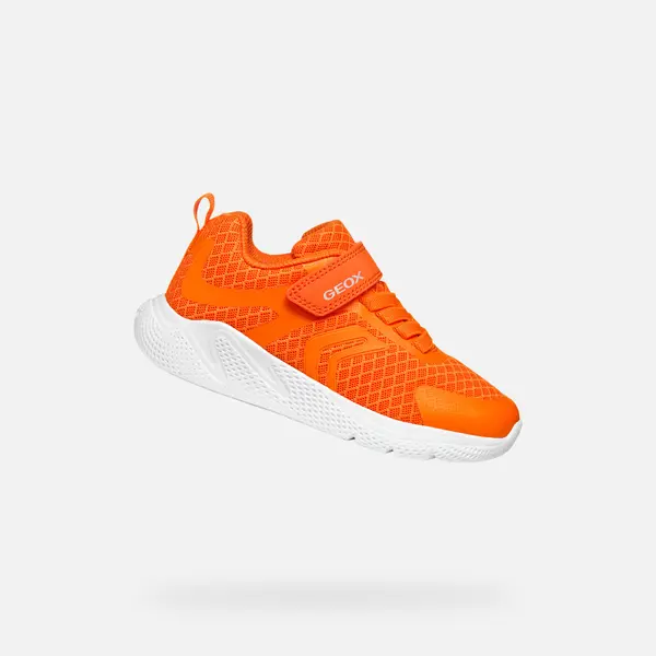 GEOX Orange boys' sneakers Geox Sprintye - Boys