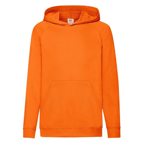 Fruit of the Loom Orange Children's Hoodie Fruit of the Loom