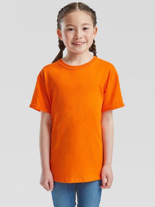 Fruit of the Loom Orange Children's T-shirt Original Fruit of the Loom