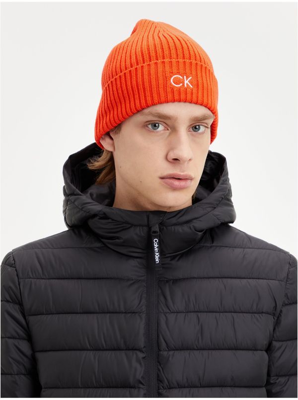 Calvin Klein Orange men's cap Calvin Klein - Men's