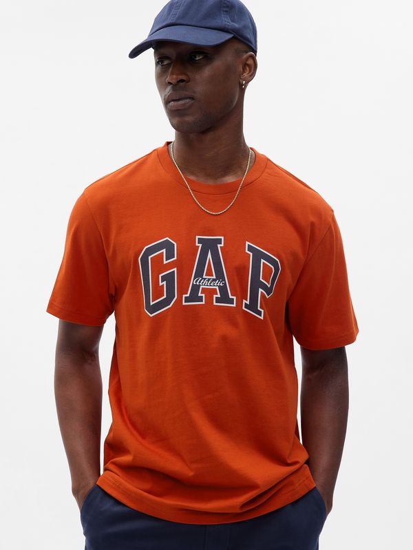GAP Orange men's T-shirt with GAP print