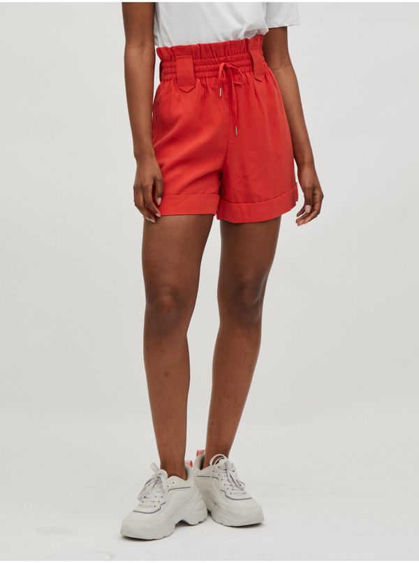 Vila Orange Shorts VILA Ruby - Women