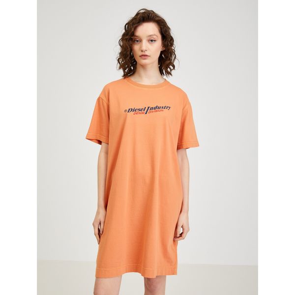 Diesel Orange Women Dress Diesel - Women