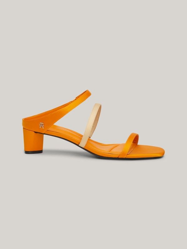 Tommy Hilfiger Orange women's heeled sandals Tommy Hilfiger