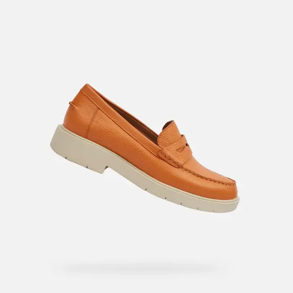 GEOX Orange Women's Loafers Geox Spherica EC1 - Women's