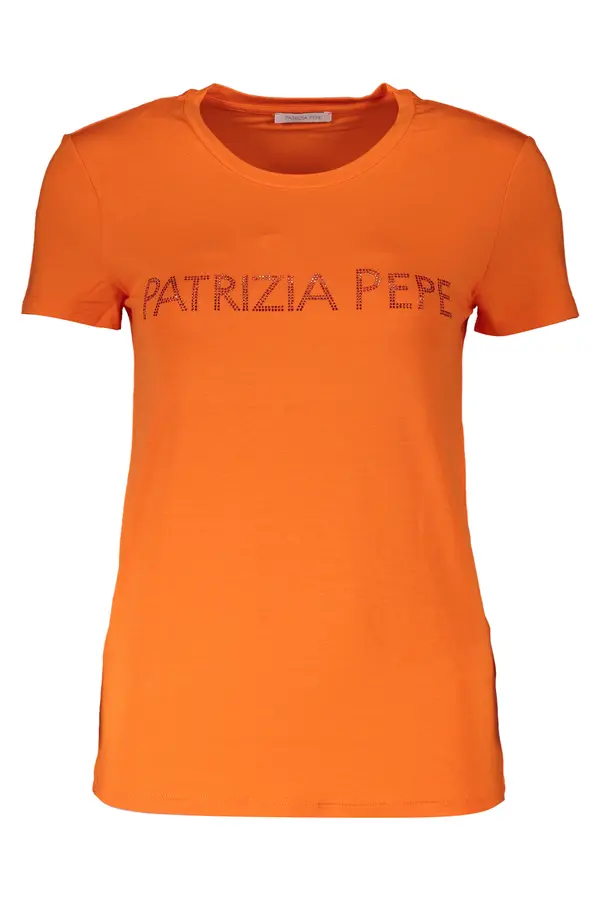 Patrizia Pepe Oranžna majica Patrizia Pepe