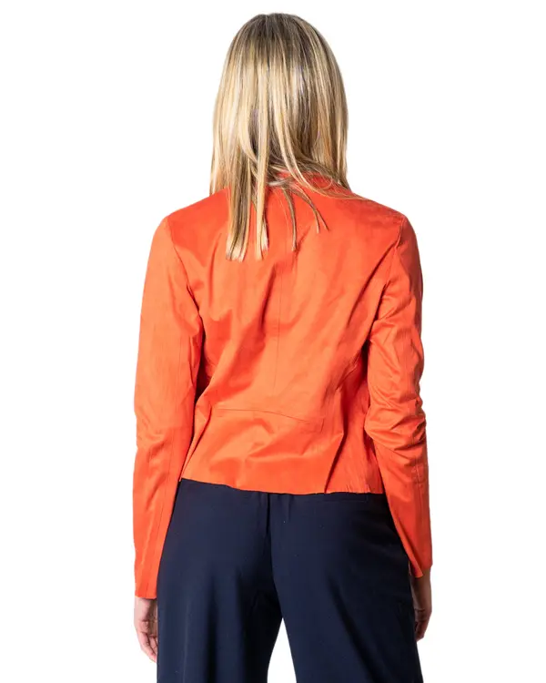 Only Oranžna ženska jakna Only