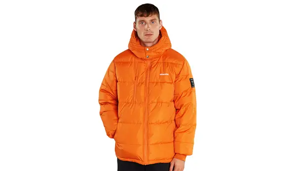 Dedicated Oranžna zimska puhasta jakna Dedicated Puffer
