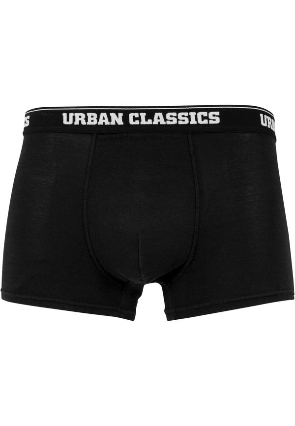 Urban Classics Organic Boxer Shorts 3-Pack White/Navy/Black