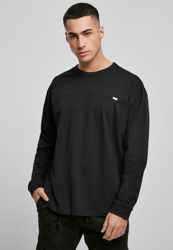 UC Men Organic Cotton Short Curved Oversized LS Black