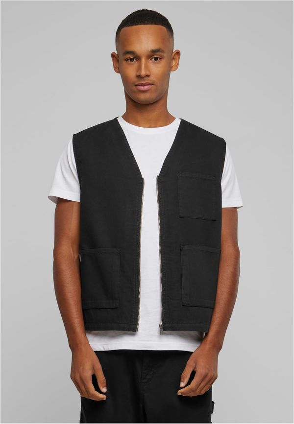 Urban Classics Organic Cotton Vest - Black