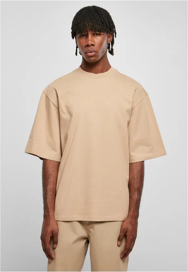 Urban Classics Organic T-shirt with Oversized Sleeve UnionBeige