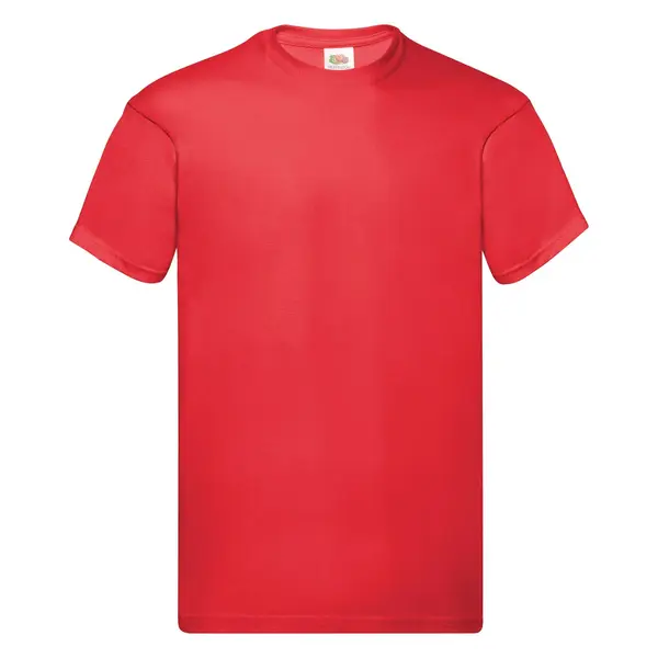Fruit of the Loom Original Fruit of the Loom Men's Red T-shirt