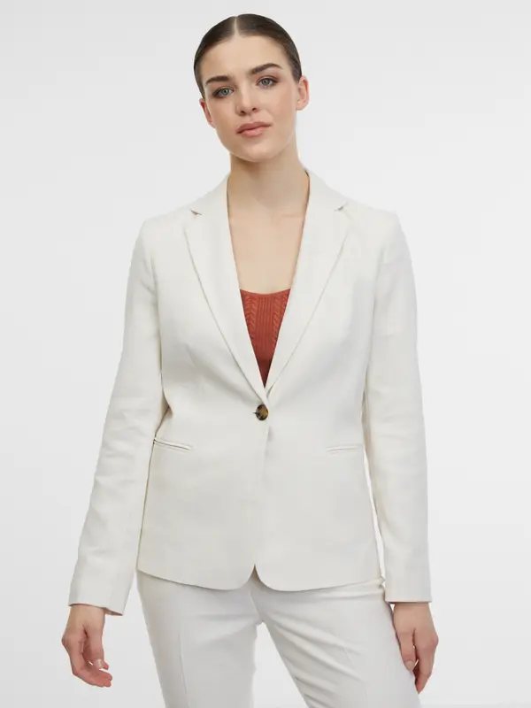 Orsay Orsay Beige Ladies Jacket - Ladies