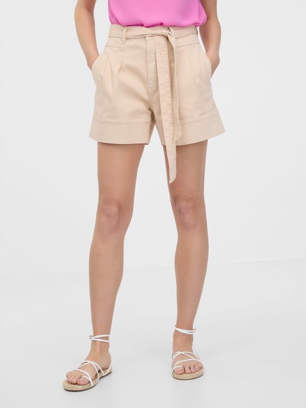 Orsay Orsay Beige Women's Denim Shorts - Women's