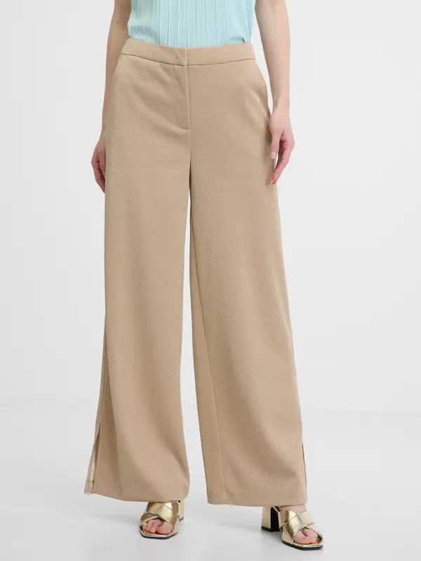 Orsay Orsay Beige Women's Wide Pants - Women's