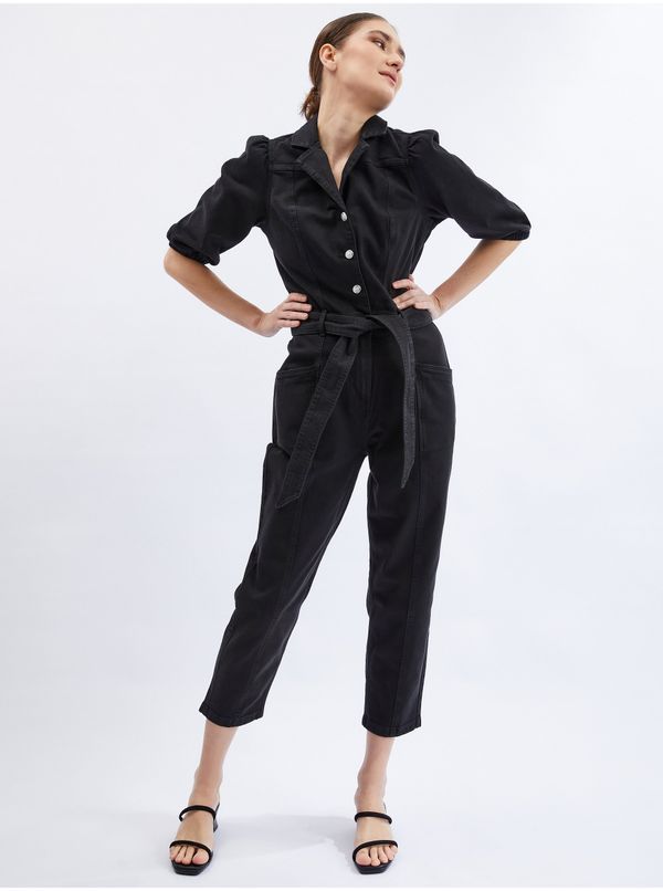 Orsay Orsay Black Denim Overall - Women