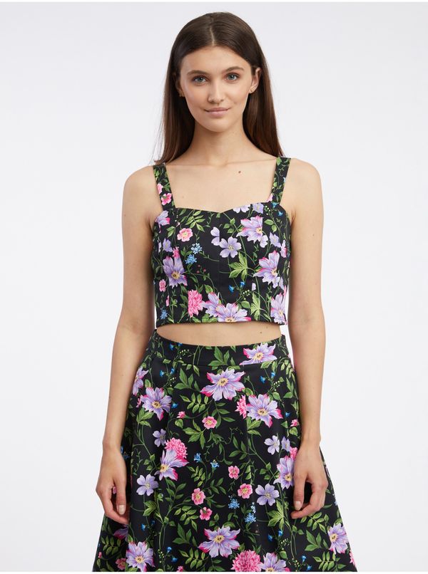 Orsay Orsay Black Women Floral Top - Women