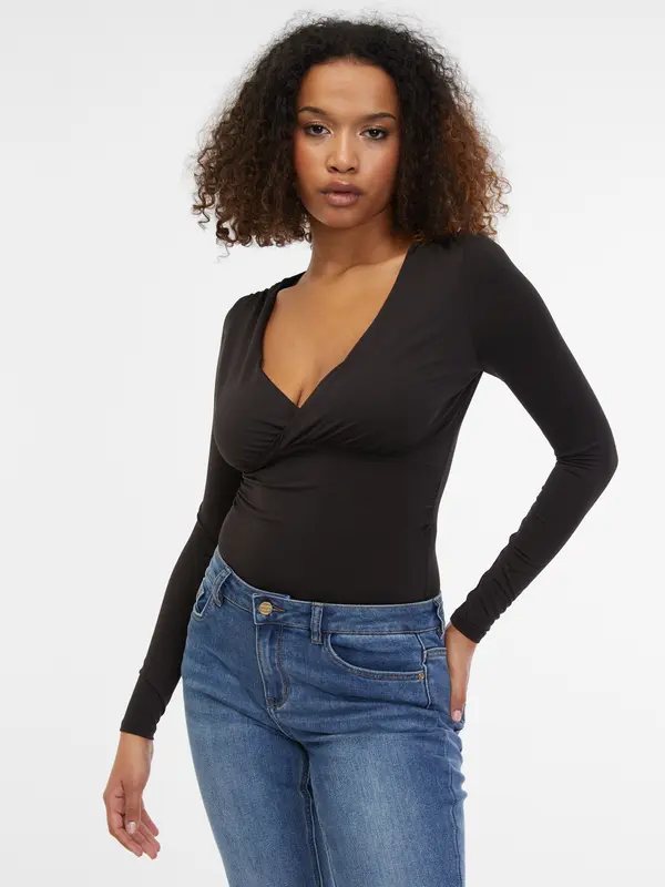 Orsay Orsay Black Women's Bodysuit - Women's
