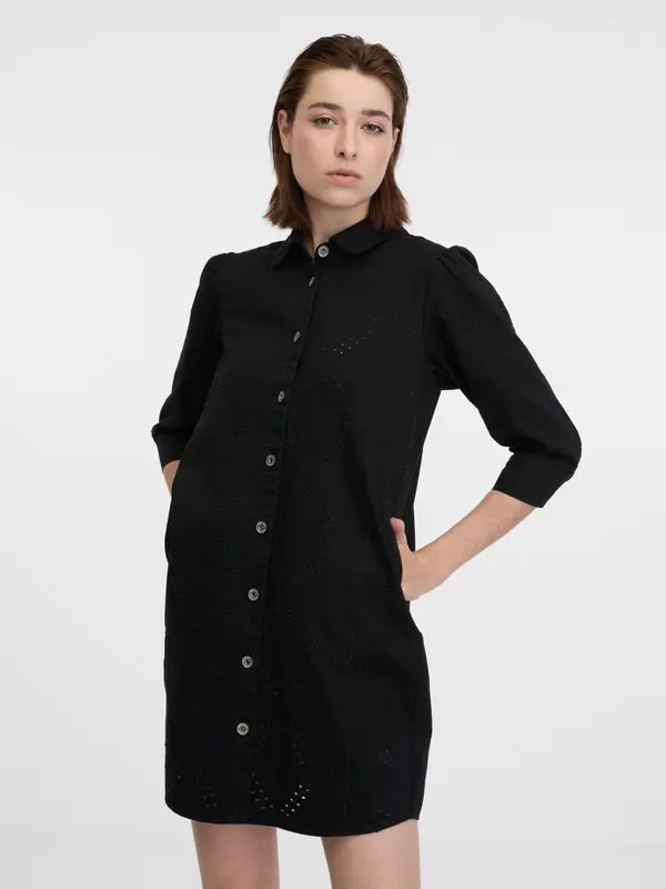 Orsay Orsay Black Women's Denim Dress - Women's