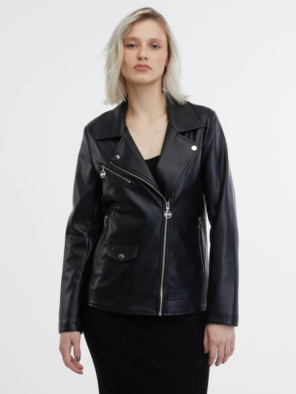 Orsay Orsay Black Women's Faux Leather Jacket - Women
