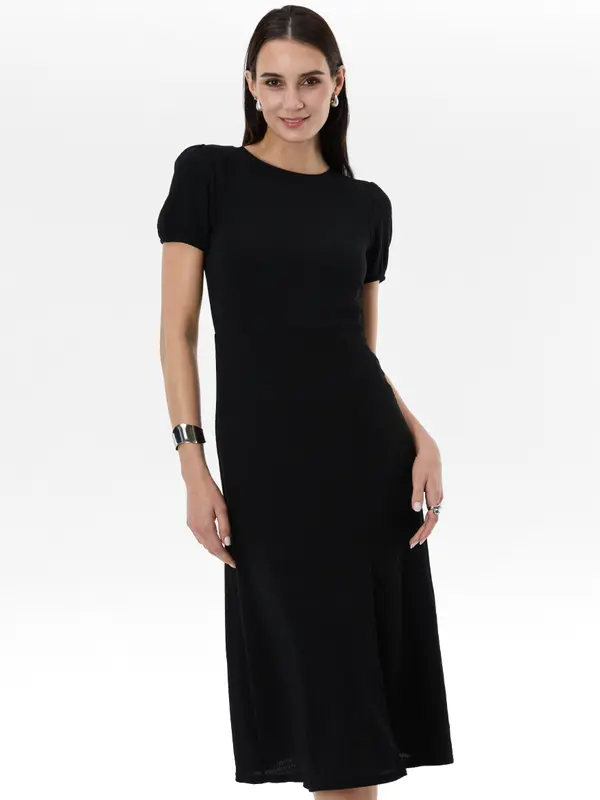 Orsay Orsay Black Women's Patterned Dress - Women's