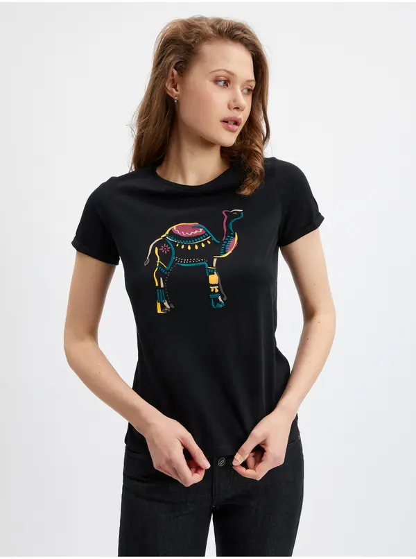 Orsay Orsay Black Womens T-Shirt - Women
