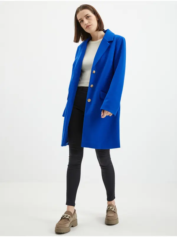 Orsay Orsay Blue Ladies Coat - Ženske
