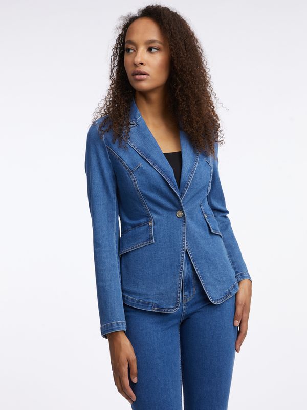 Orsay Orsay Blue Ladies Denim Jacket - Women