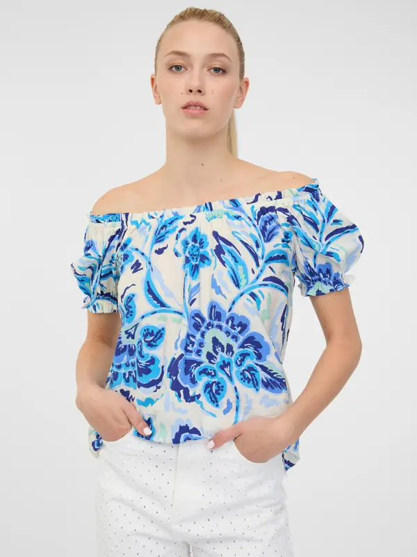Orsay Orsay Blue Women's Blouse - Women's