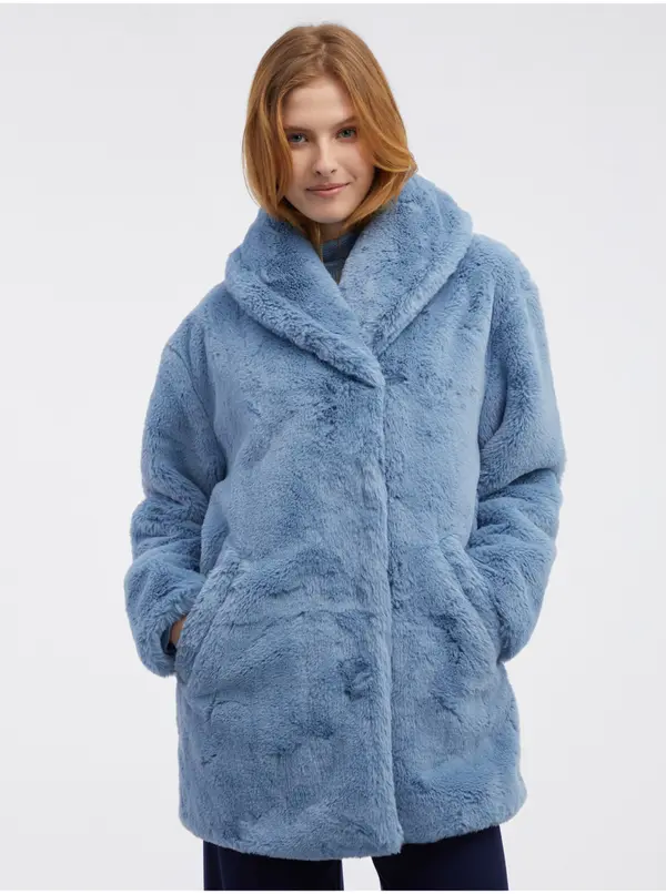 Orsay Orsay Blue Women's Coat - Women's