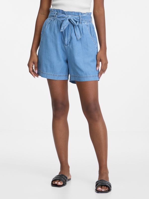 Orsay Orsay Blue Women's Denim Shorts - Women's