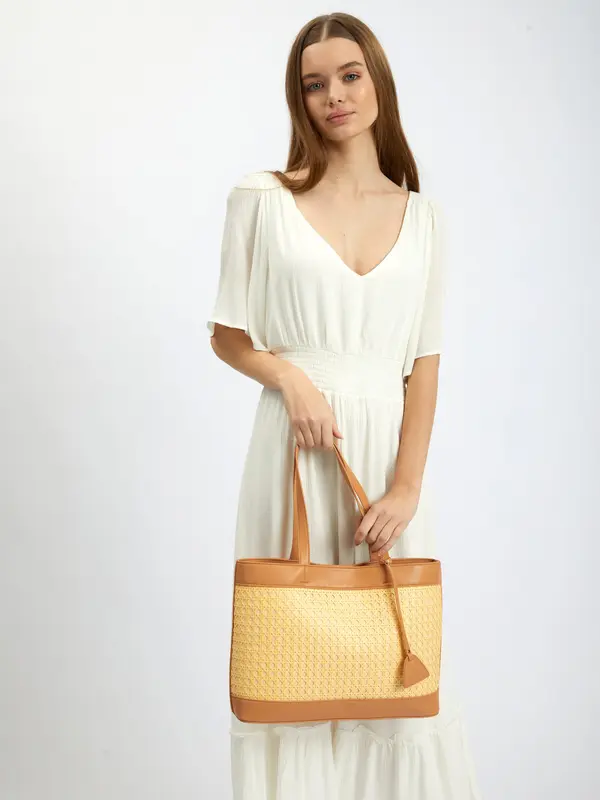 Orsay Orsay Brown Ladies Shopper - Ladies