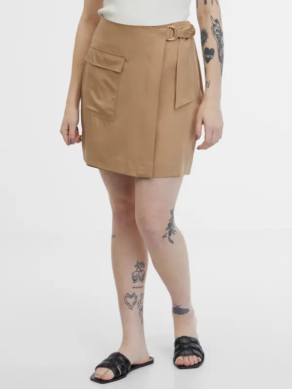 Orsay Orsay Brown Women's Skirt - Women's