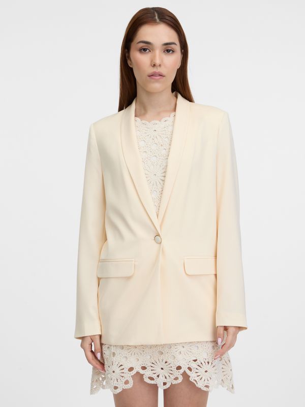 Orsay Orsay Cream Women's Blazer - Women's