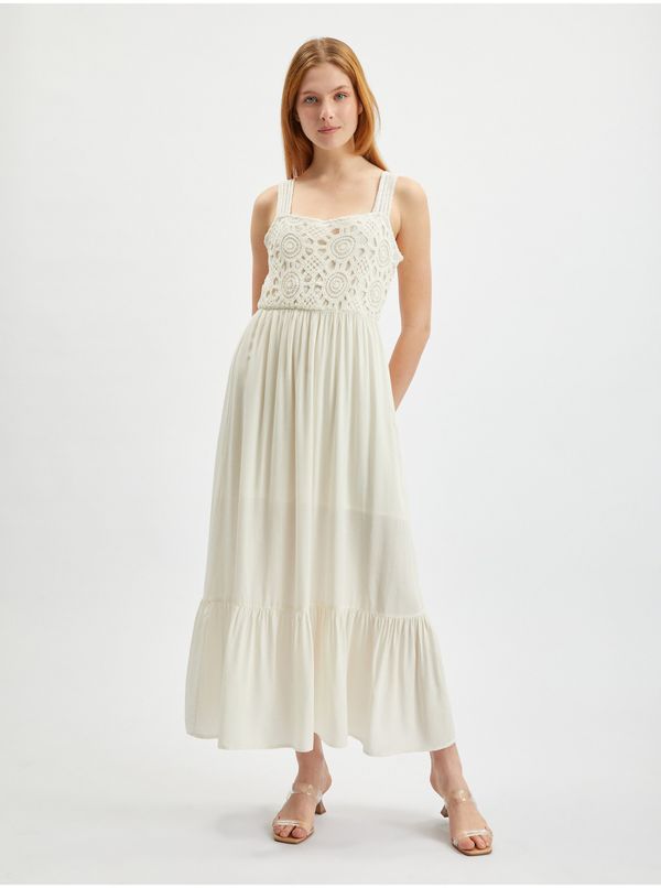 Orsay Orsay Creamy Women's Maxi-Dresses - Women