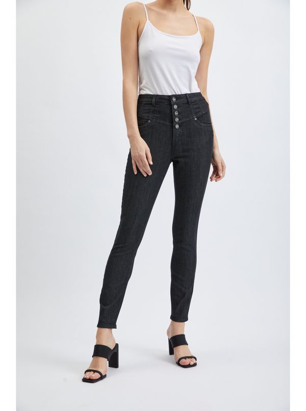 Orsay Orsay Črne ženske Skinny Fit Jeans - ženske