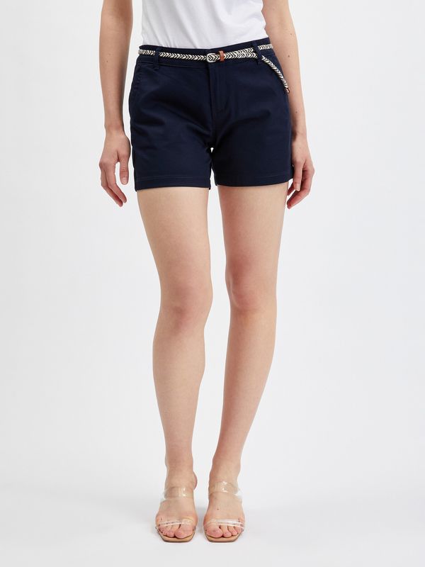 Orsay Orsay Dark Blue Ladies Shorts - Women