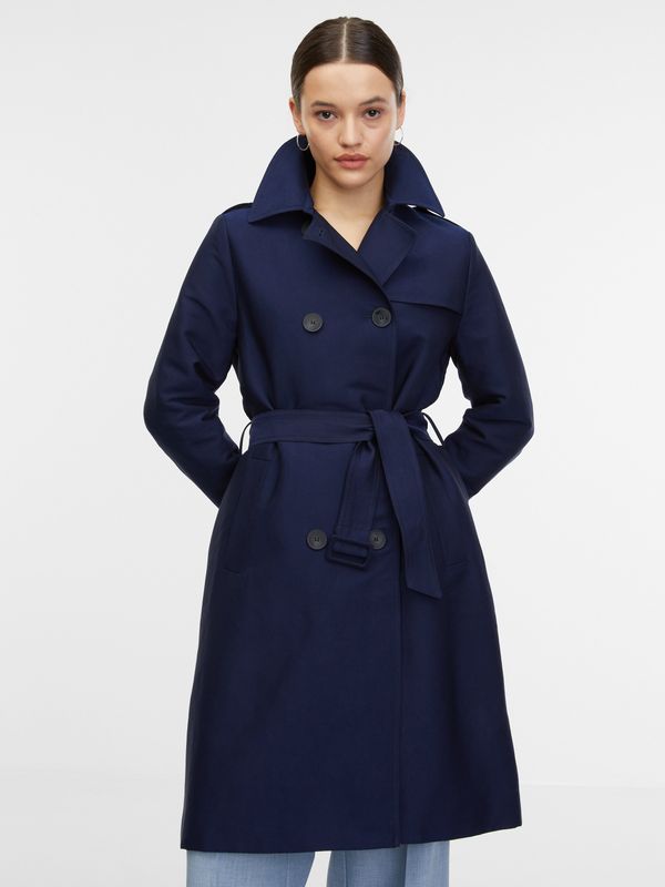 Orsay Orsay Dark blue ladies trench coat - Ladies