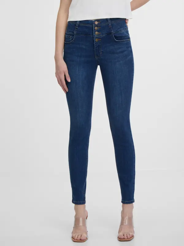 Orsay Orsay Dark Blue Women Skinny Fit Jeans - Women
