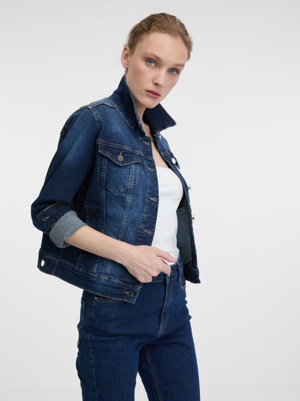 Orsay Orsay Dark Blue Women's Denim Jacket - Women