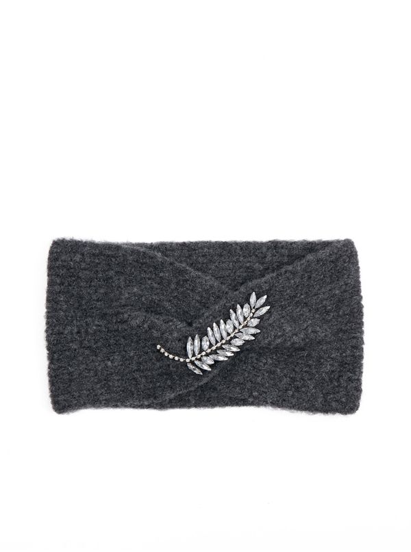 Orsay Orsay Dark Grey Women's Winter Headband - Women