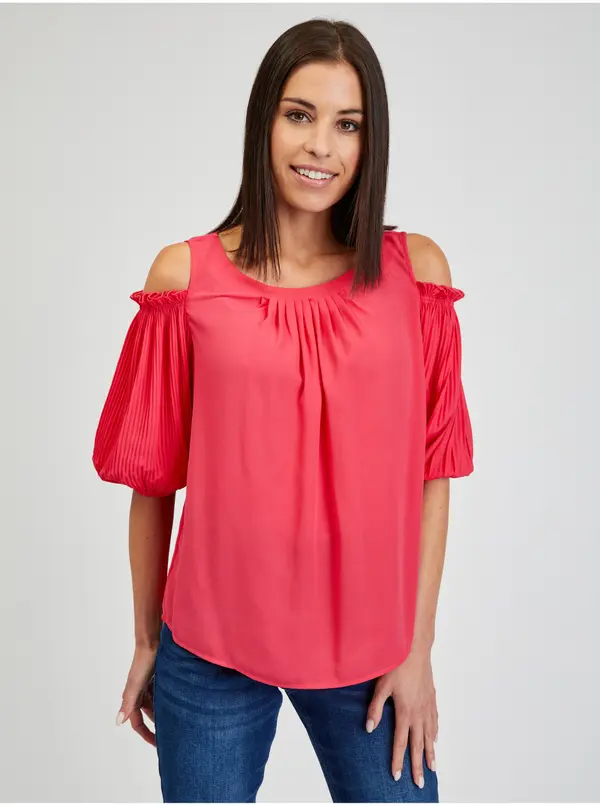 Orsay Orsay Dark Pink Women's Blouse - Women's