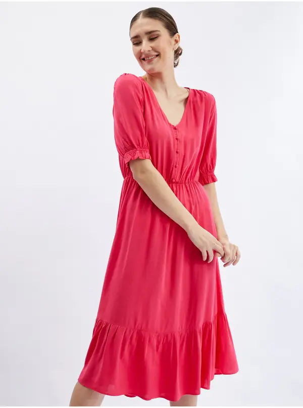 Orsay Orsay Dark Pink Women's Dress - Women's